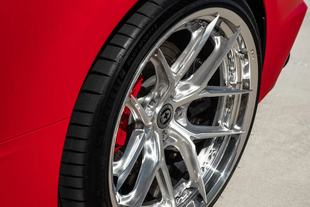 HRE Performance S101SC on Chevrolet Corvette C8, photo 3