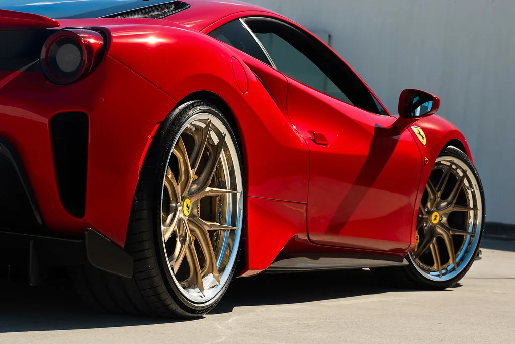 HRE Performance S101SC on Ferrari 488