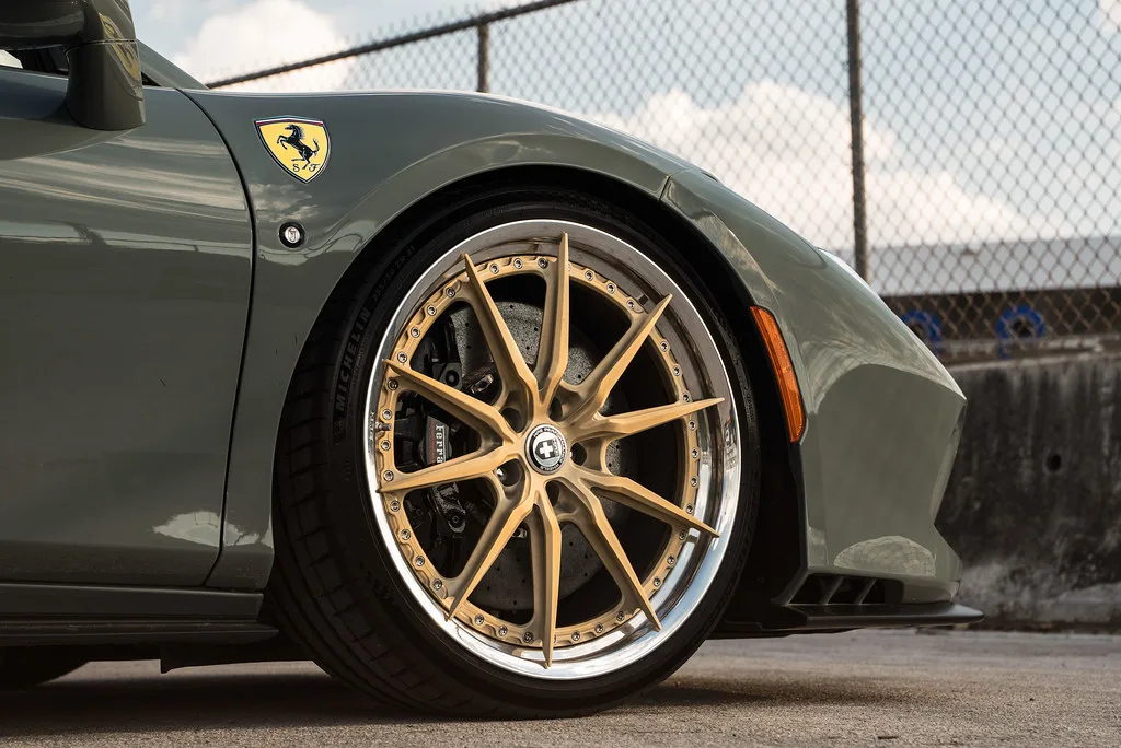 HRE Performance S104SC on Ferrari F8 F142MFL, photo 6
