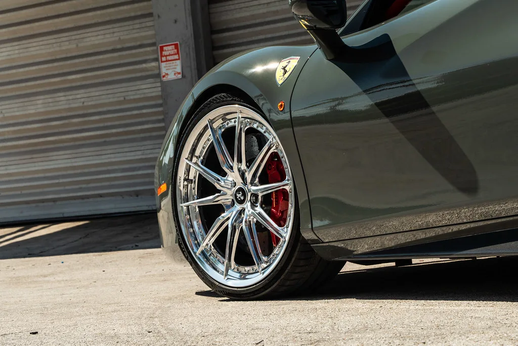 HRE Performance S104SC on Ferrari 488