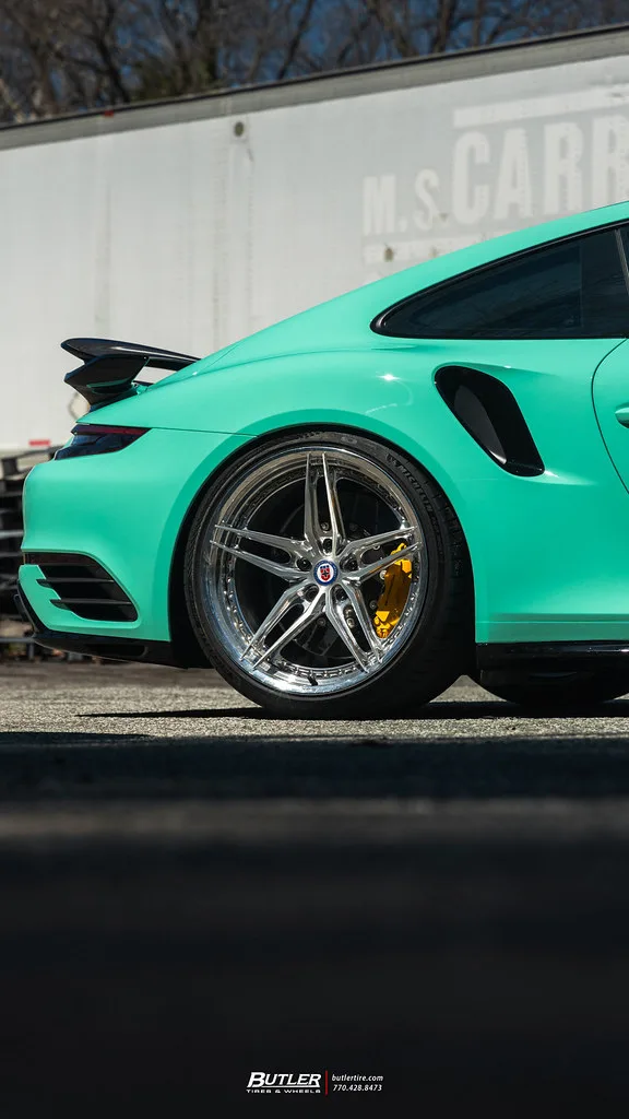 HRE Performance S107SC on Porsche 911 991.1