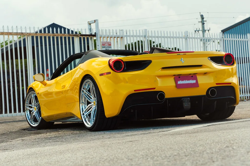 HRE Performance S107SC on Ferrari 488