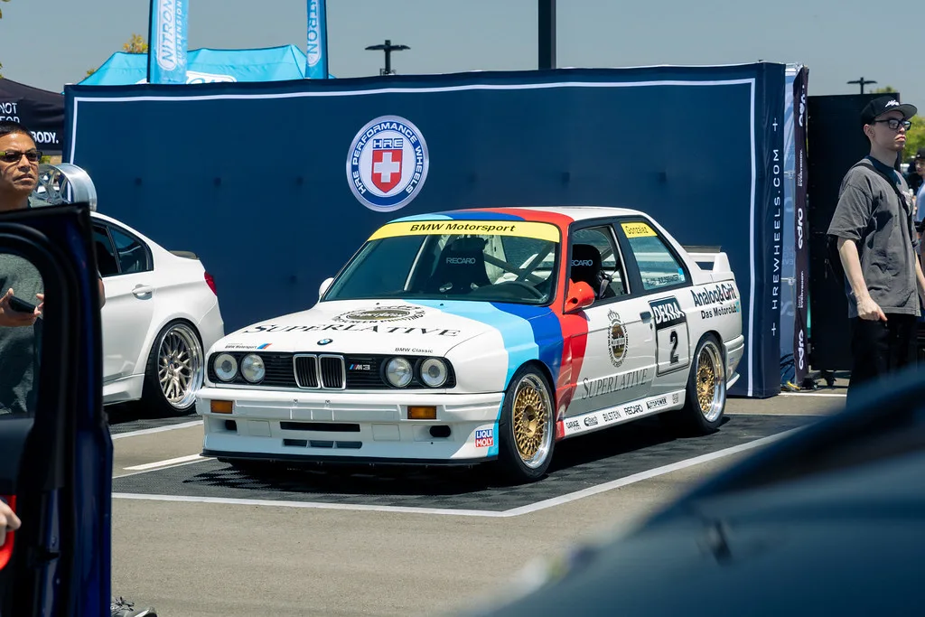 HRE Performance Vintage 501 on BMW M3 E30