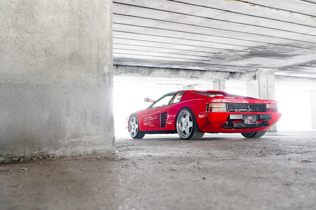 HRE Performance Vintage 505M and 505 on Ferrari Testarossa, photo 5