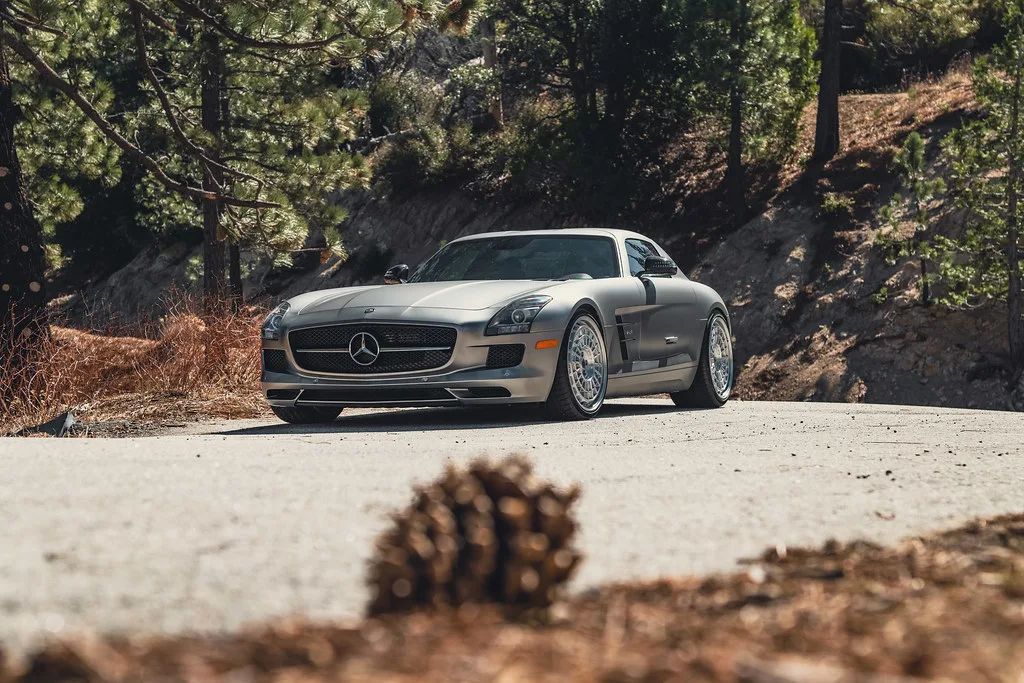 HRE Performance Vintage 515 GTM on Mercedes-Benz SLS AMG C197, photo 2