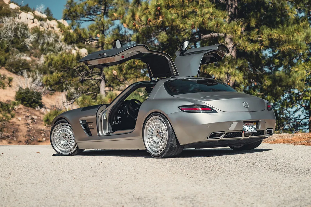 HRE Performance Vintage 515 GTM on Mercedes-Benz SLS AMG C197, photo 6