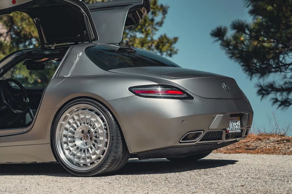 HRE Performance Vintage 515 GTM on Mercedes-Benz SLS AMG C197, photo 4