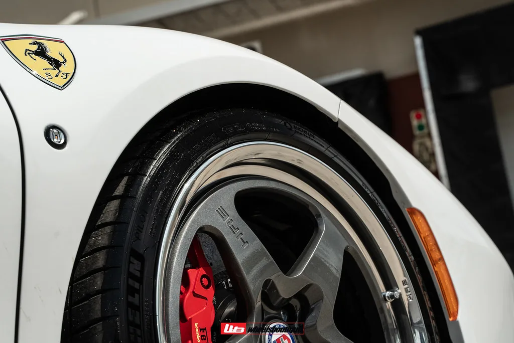 HRE Performance Vintage 527 FMR on Ferrari F8 F142MFL, photo 5