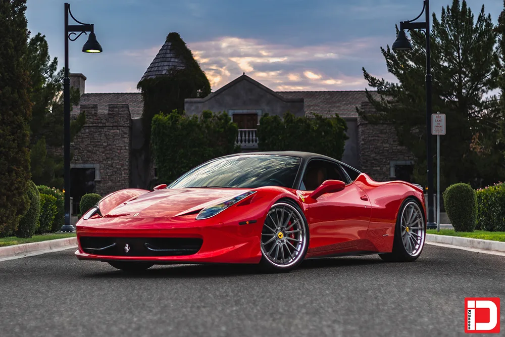 Klassen iD CS35S on Ferrari 458 F142