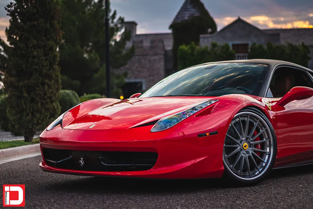 Klassen iD CS35S on Ferrari 458 F142, photo 6