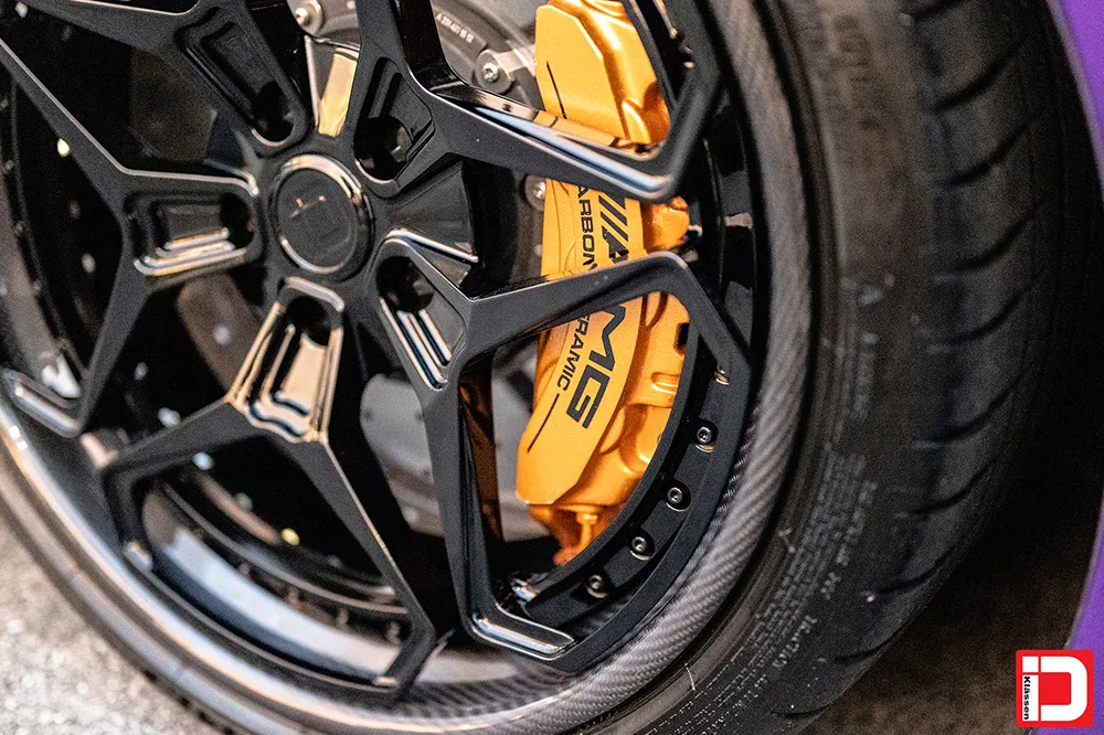 Klassen iD CS55T on Mercedes-Benz SLS AMG C197, photo 5