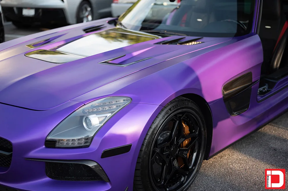 Klassen iD CS55T on Mercedes-Benz SLS AMG C197