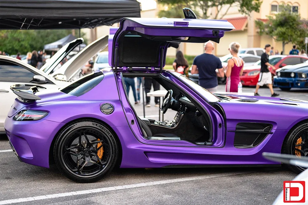 Klassen iD CS55T on Mercedes-Benz SLS AMG C197, photo 4