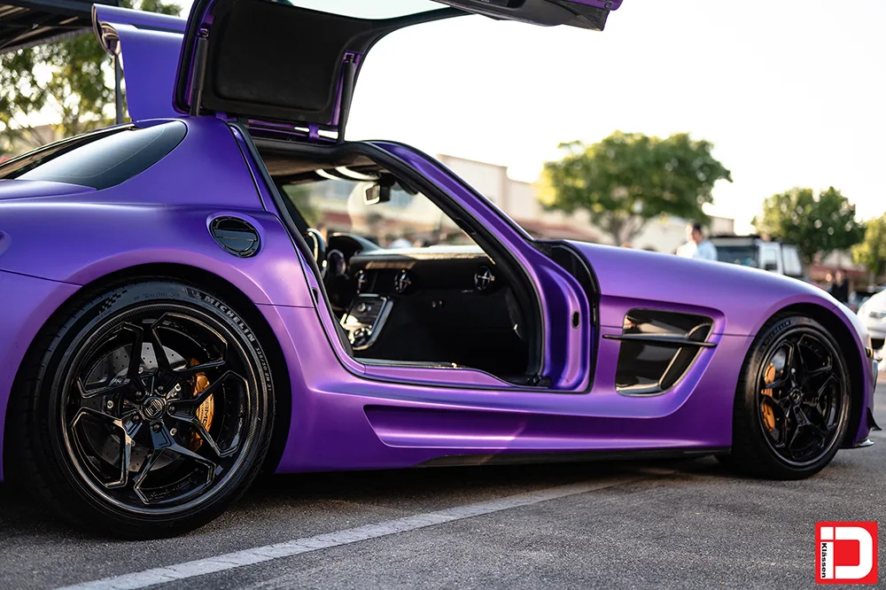 Klassen iD CS55T on Mercedes-Benz SLS AMG C197, photo 2