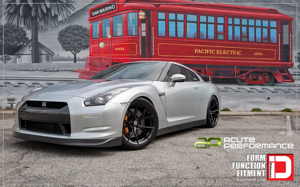 Klassen iD M52R on Nissan GT-R R35.1