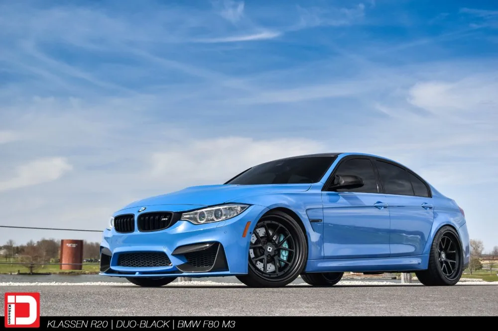 Klassen iD R20 on BMW M3 F80.1, photo 3