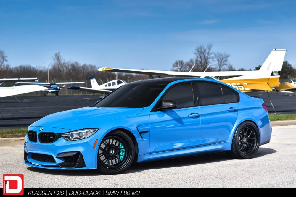 Klassen iD R20 on BMW M3 F80.1
