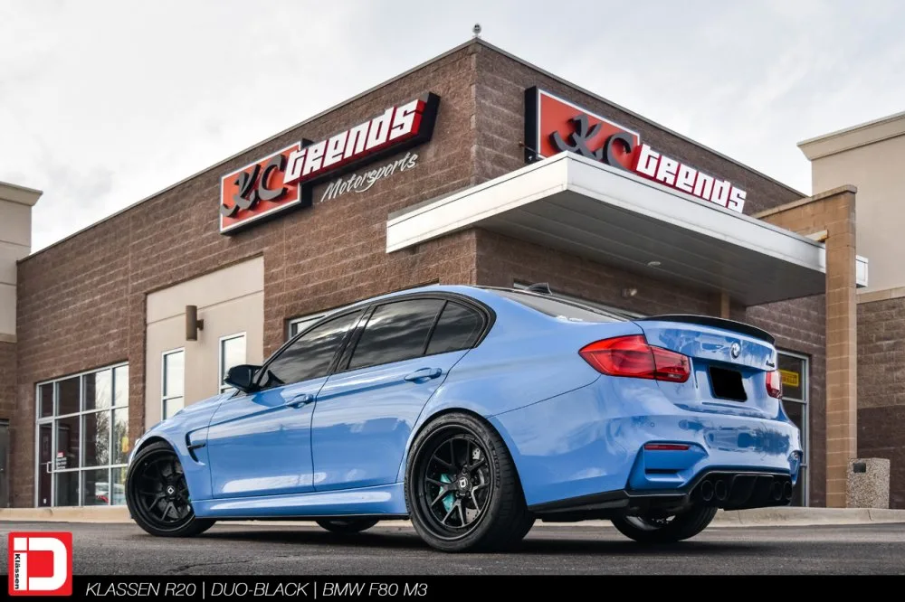 Klassen iD R20 on BMW M3 F80.1, photo 12