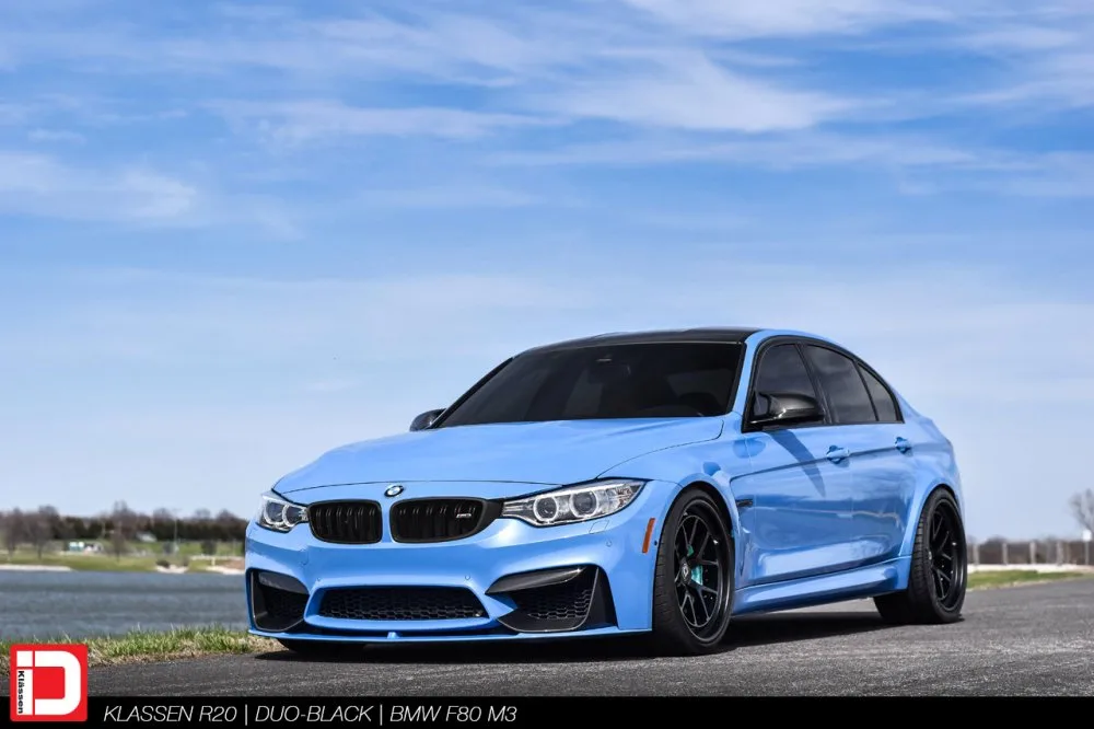 Klassen iD R20 on BMW M3 F80.1, photo 5