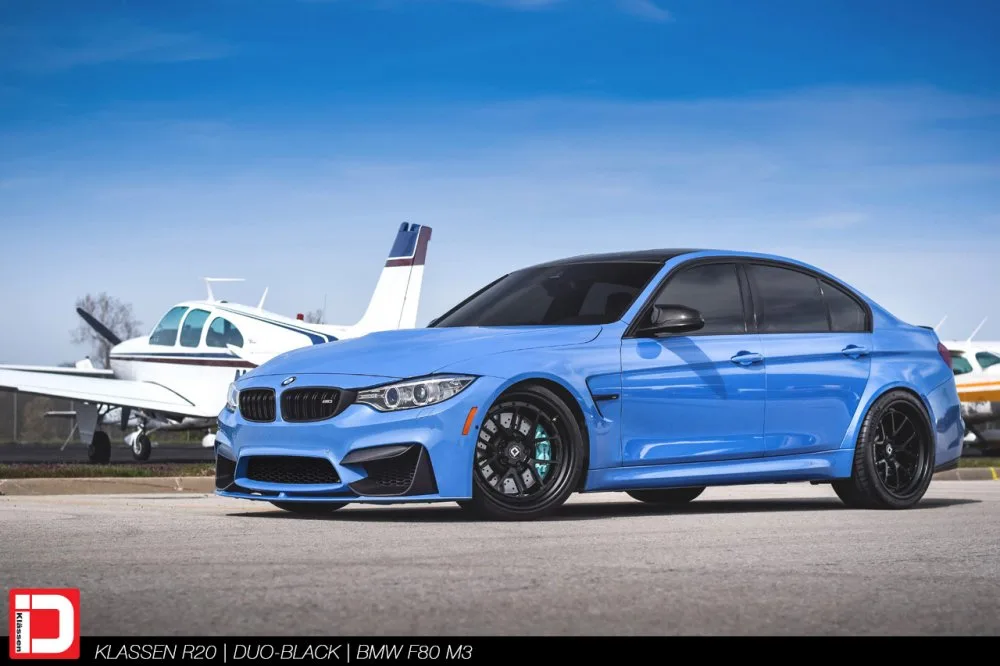 Klassen iD R20 on BMW M3 F80.1, photo 2