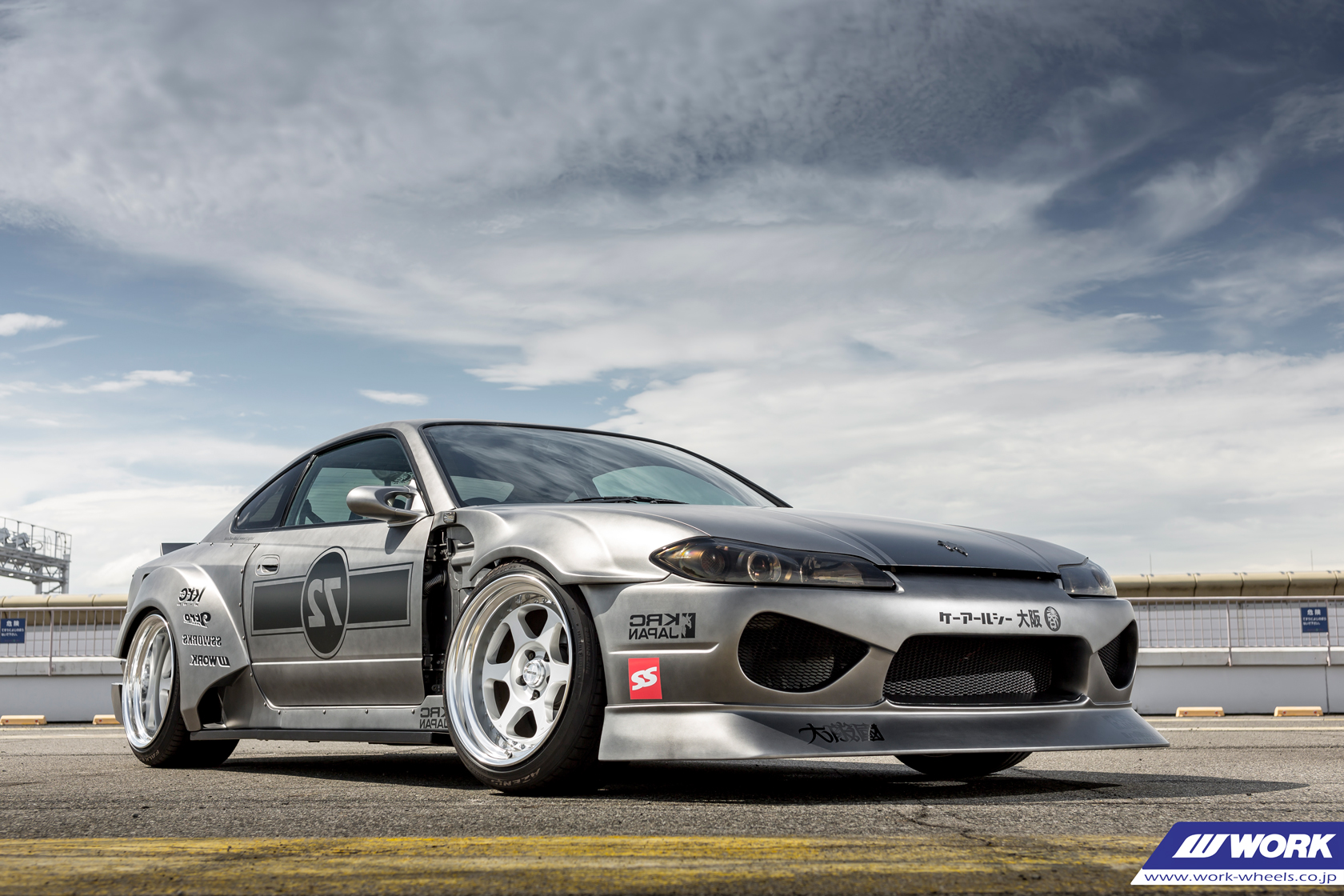 Work Meister S1 3P on Nissan Silvia S15, photo 4