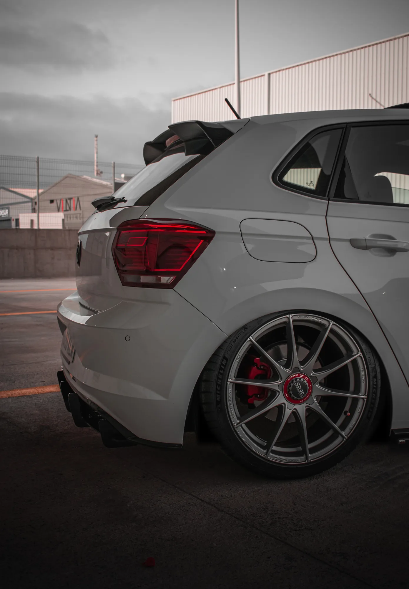 OZ Racing Formula HLT 5H on Volkswagen Polo Mk6 (AW), photo 7