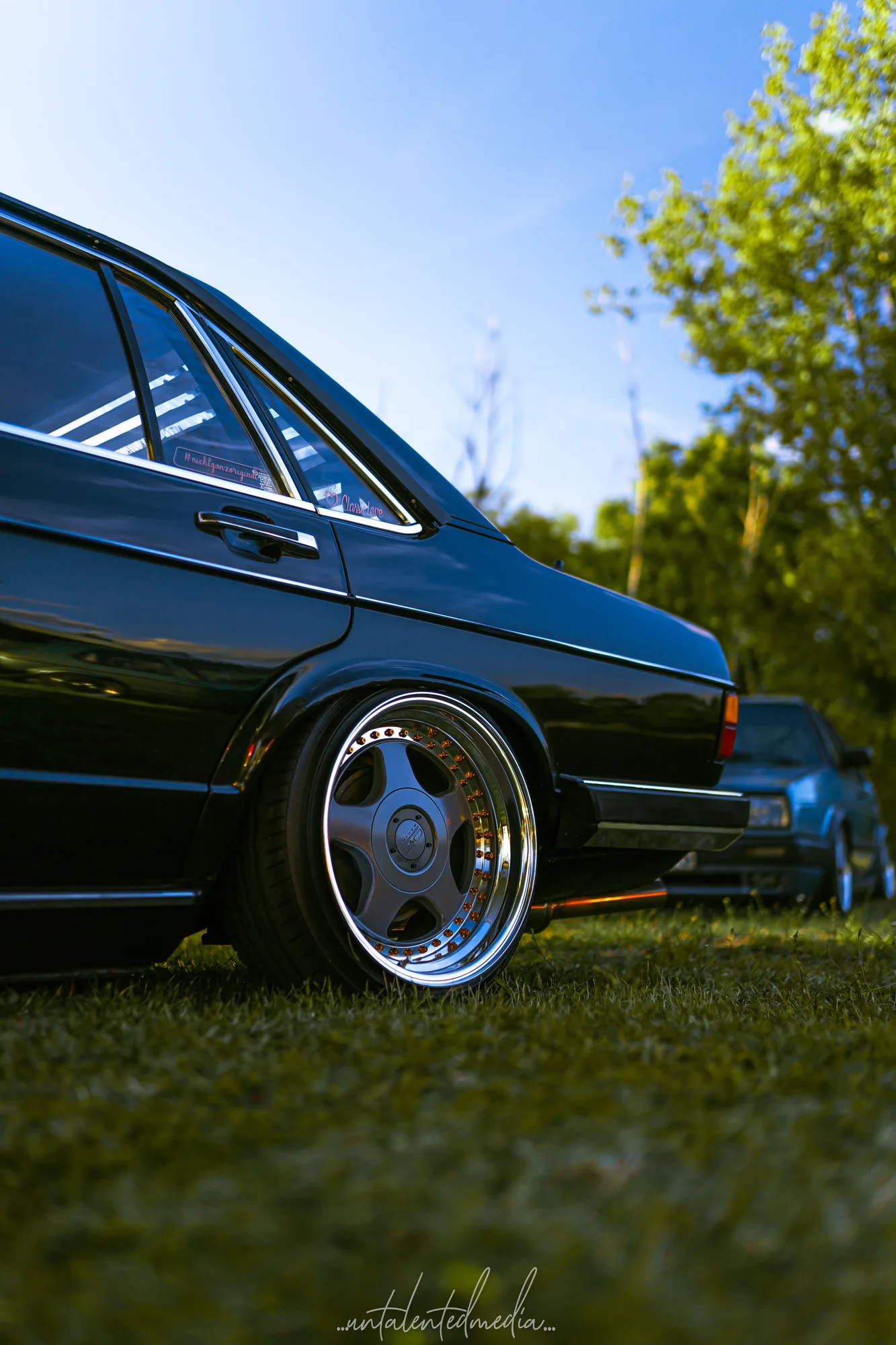 OZ Racing Futura on Audi 100 C3