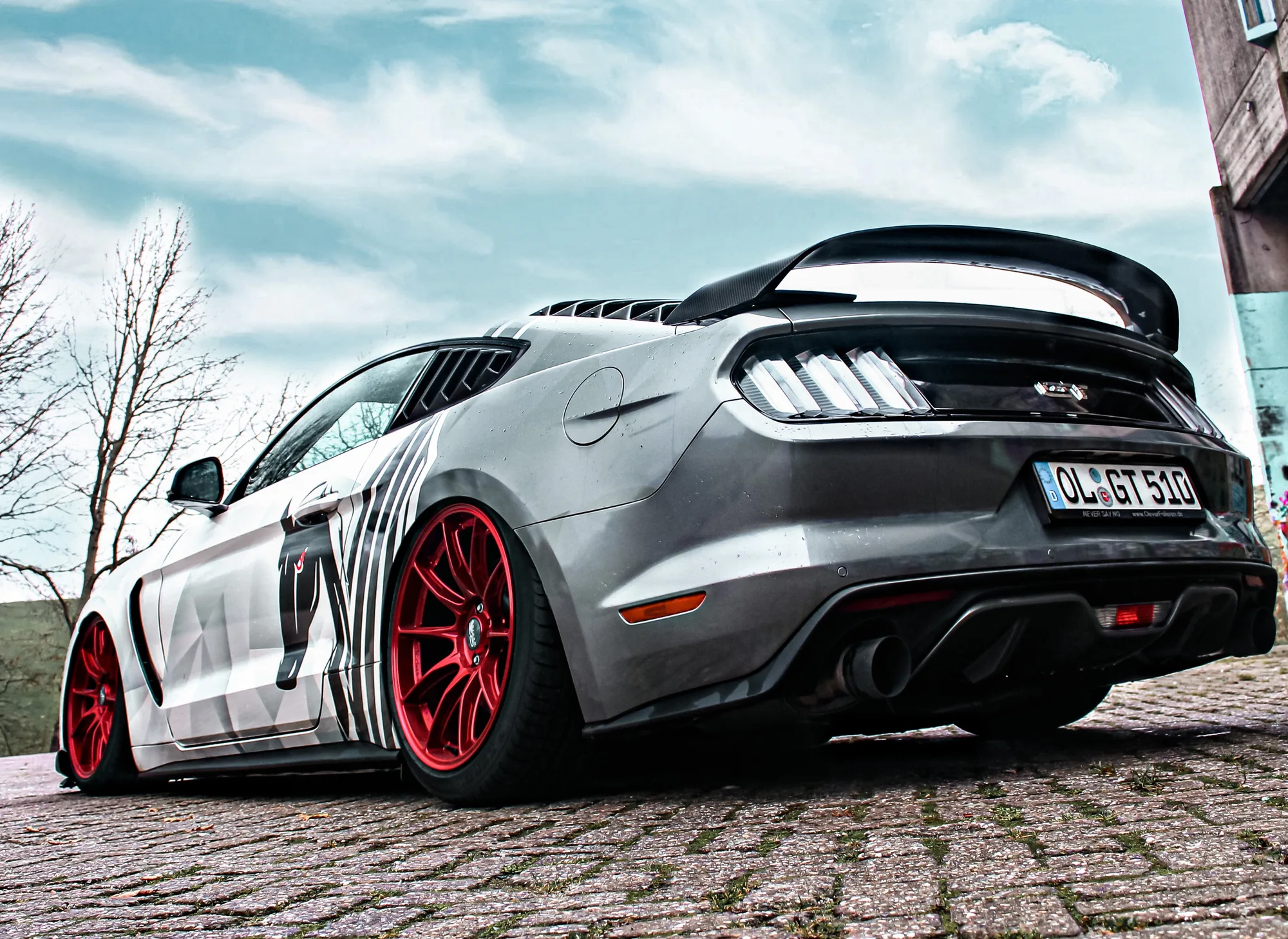OZ Racing HyperGT HLT on Ford Mustang S550.1, photo 3