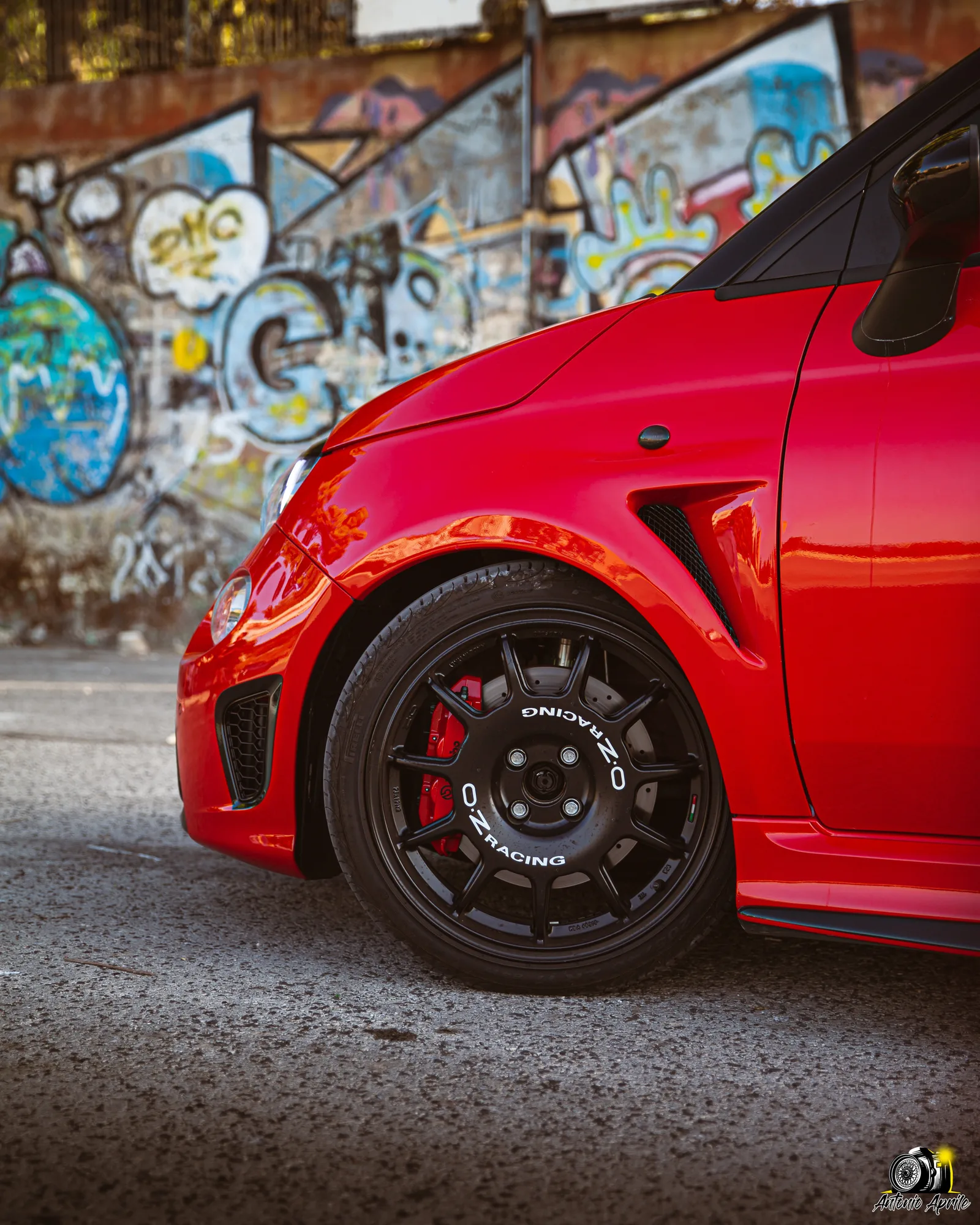 OZ Racing Leggenda on Abarth 500 312 (2008-2014), photo 2