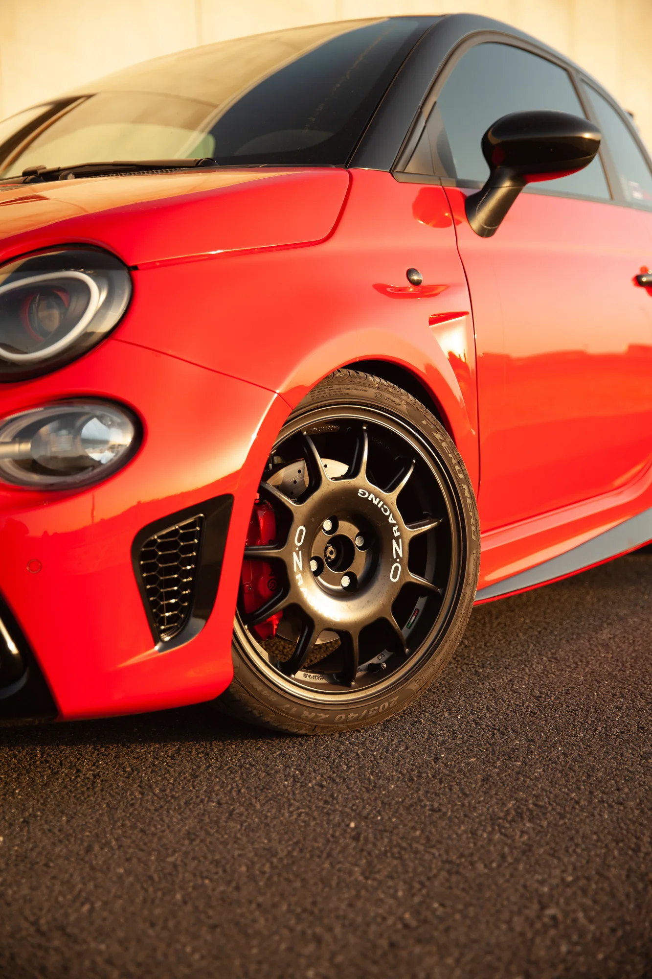 OZ Racing Leggenda on Abarth 500 312 (2008-2014), photo 11