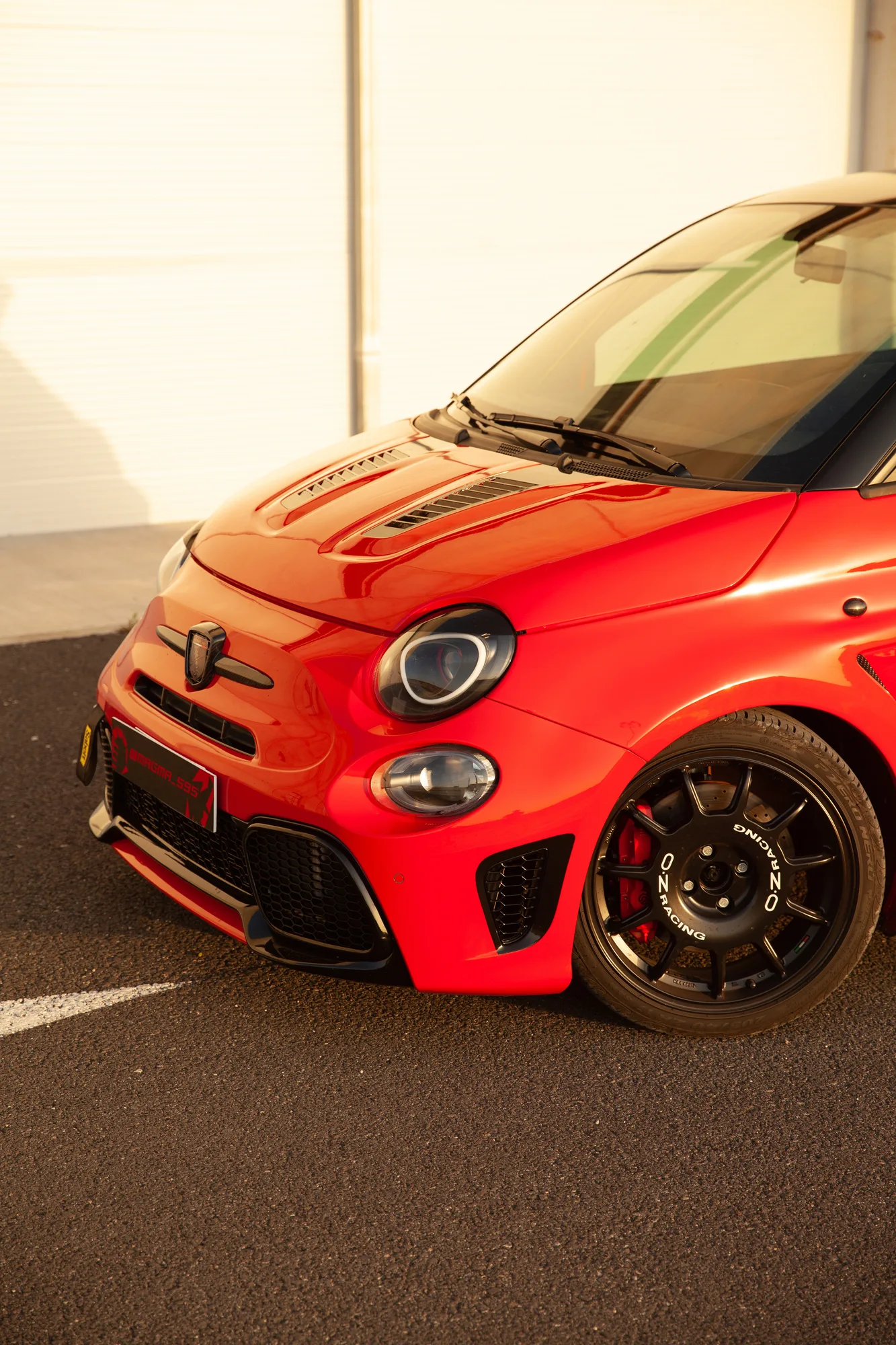OZ Racing Leggenda on Abarth 500 312 (2008-2014), photo 8