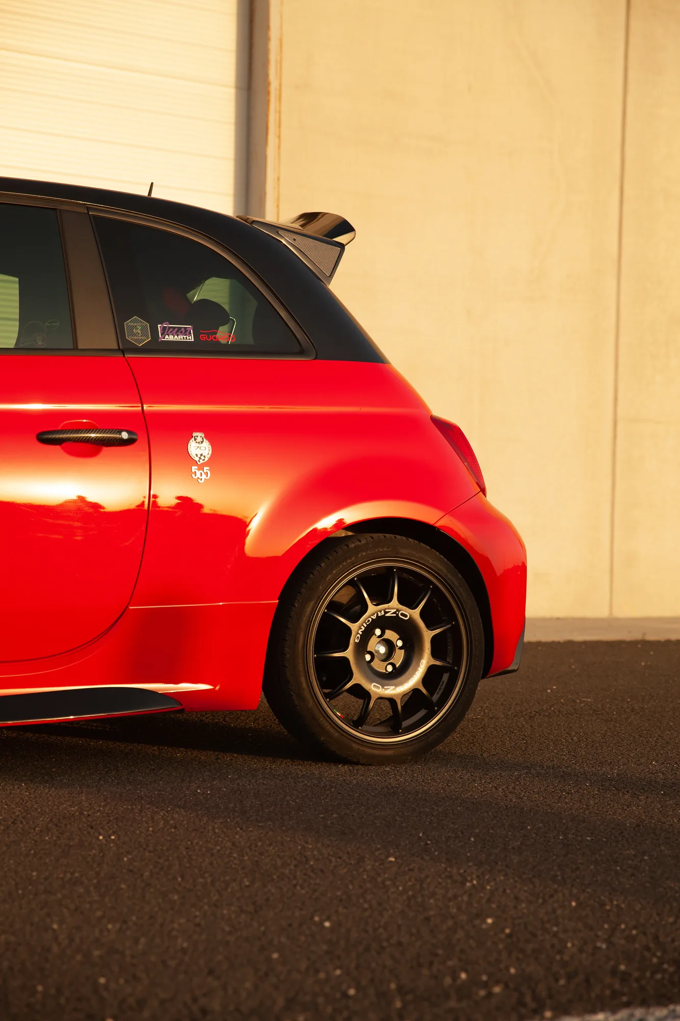 OZ Racing Leggenda on Abarth 500 312 (2008-2014), photo 12