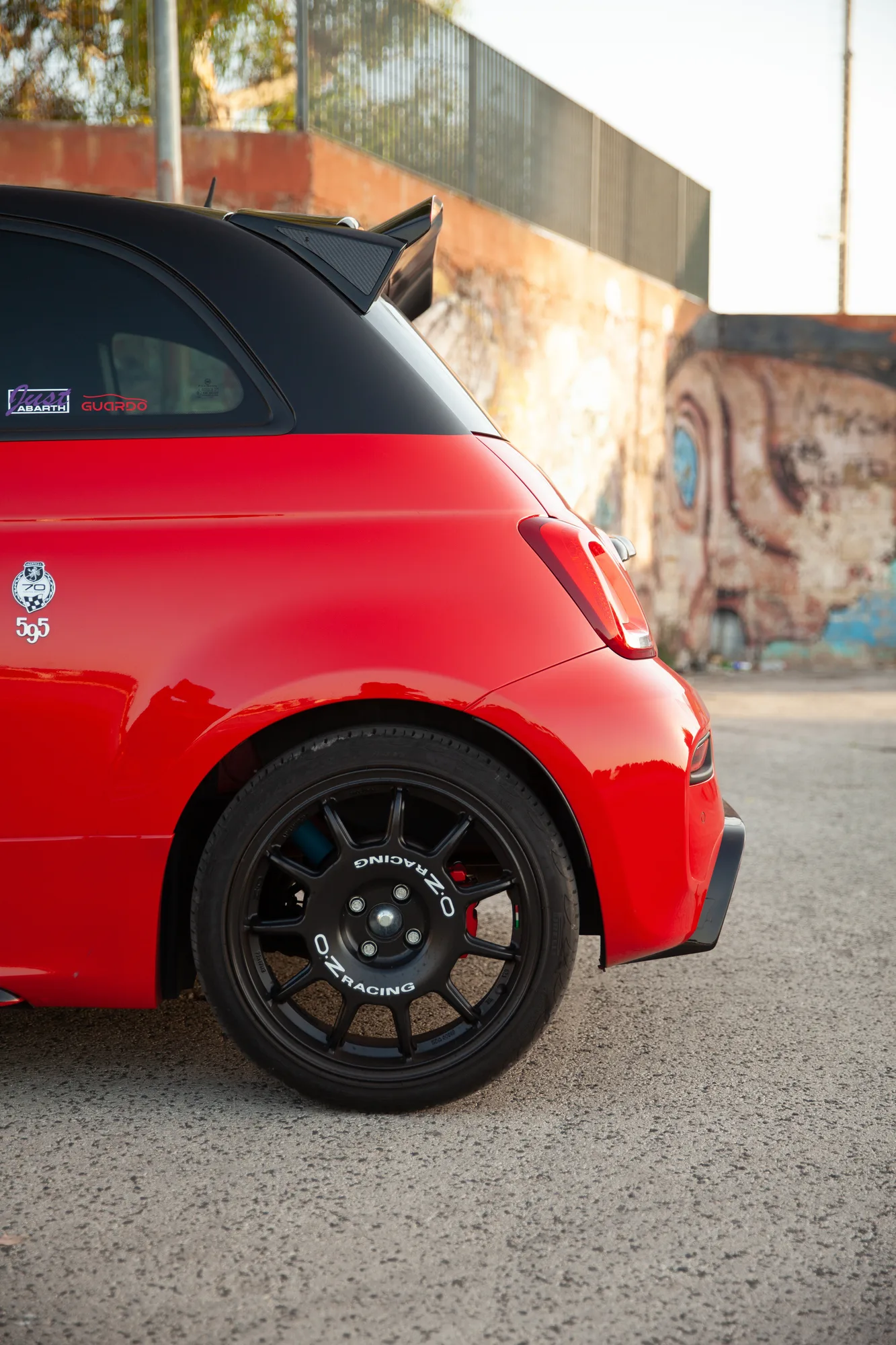 OZ Racing Leggenda on Abarth 500 312 (2008-2014), photo 3