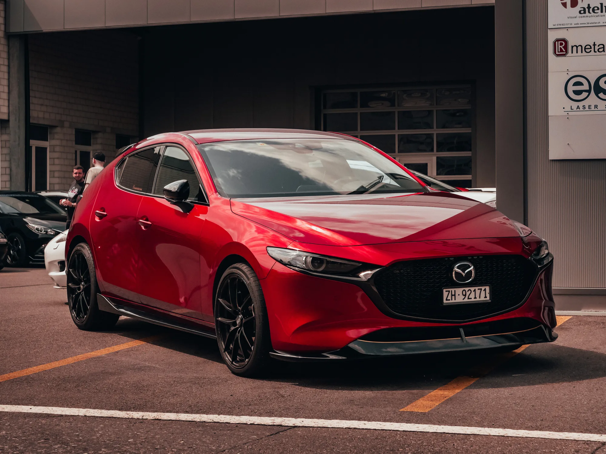 OZ Racing Leggera HLT on Mazda3 BP