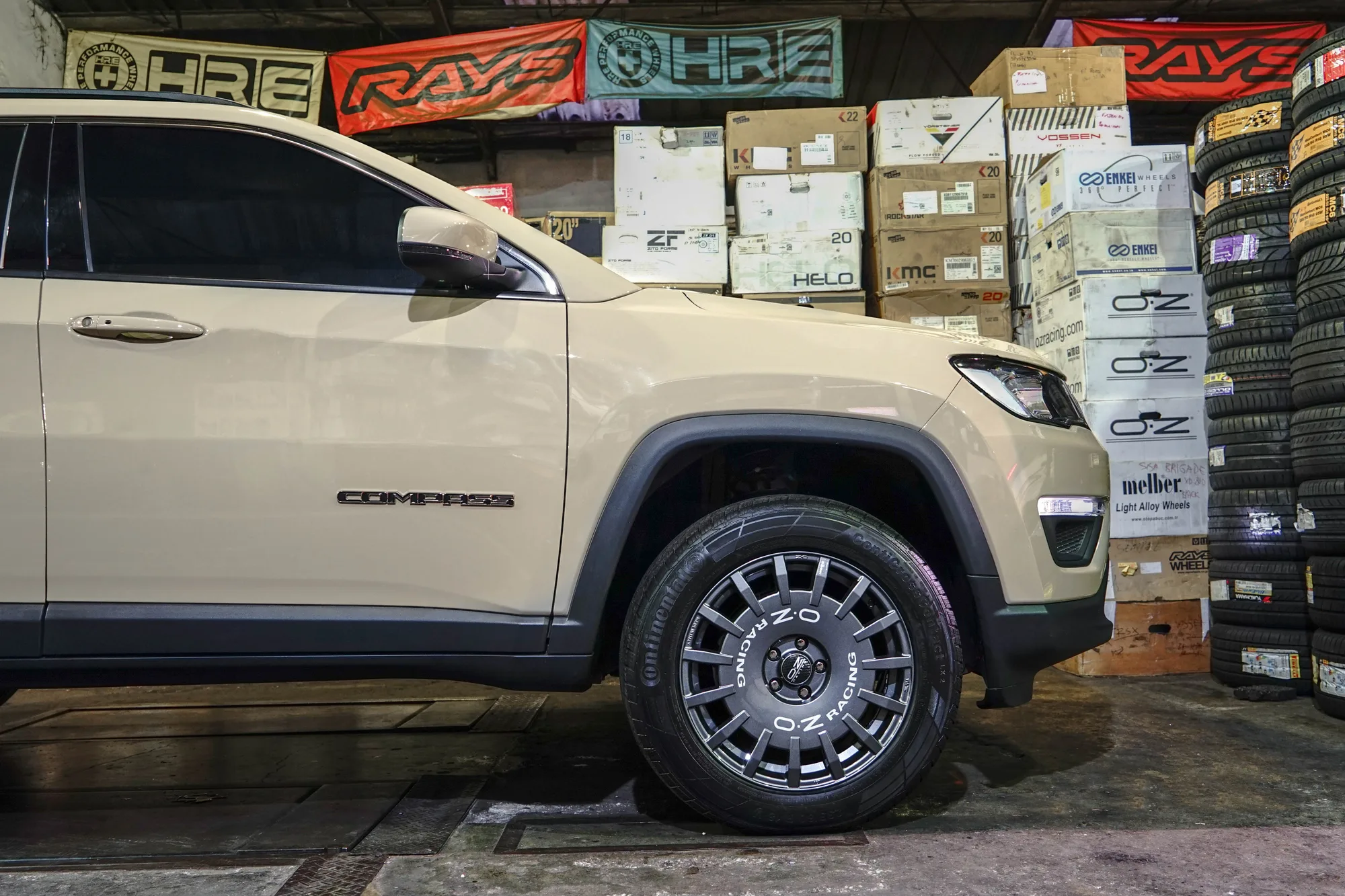 OZ Racing Rally Racing on Jeep Compass MP/552 (2017-), photo 10