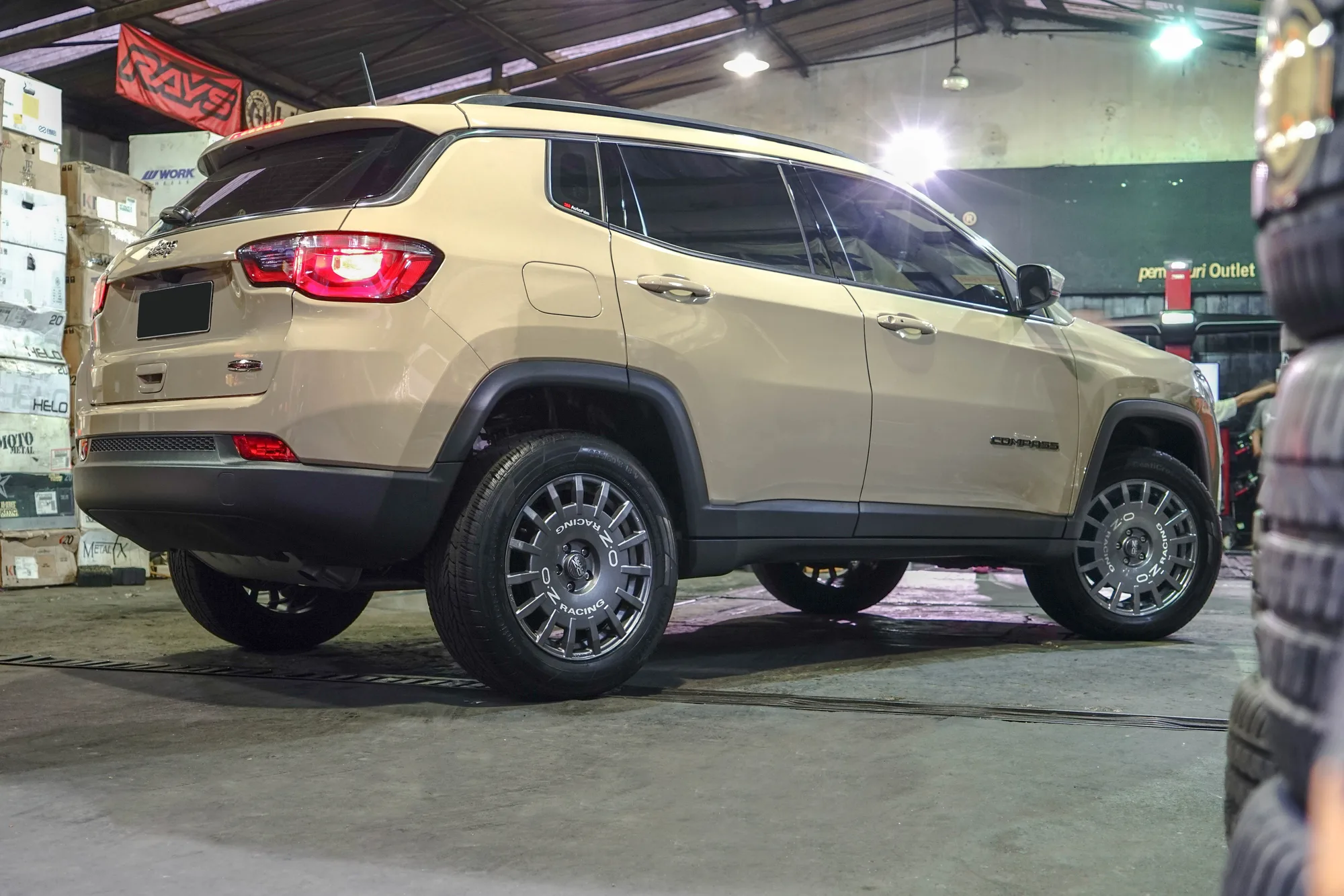 OZ Racing Rally Racing on Jeep Compass MP/552 (2017-), photo 6