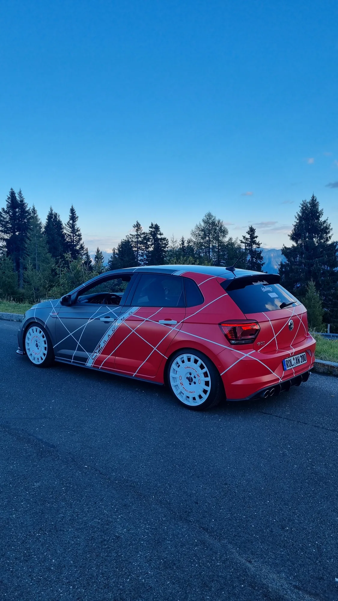 OZ Racing Rally Racing on Volkswagen Polo Mk6 (AW)