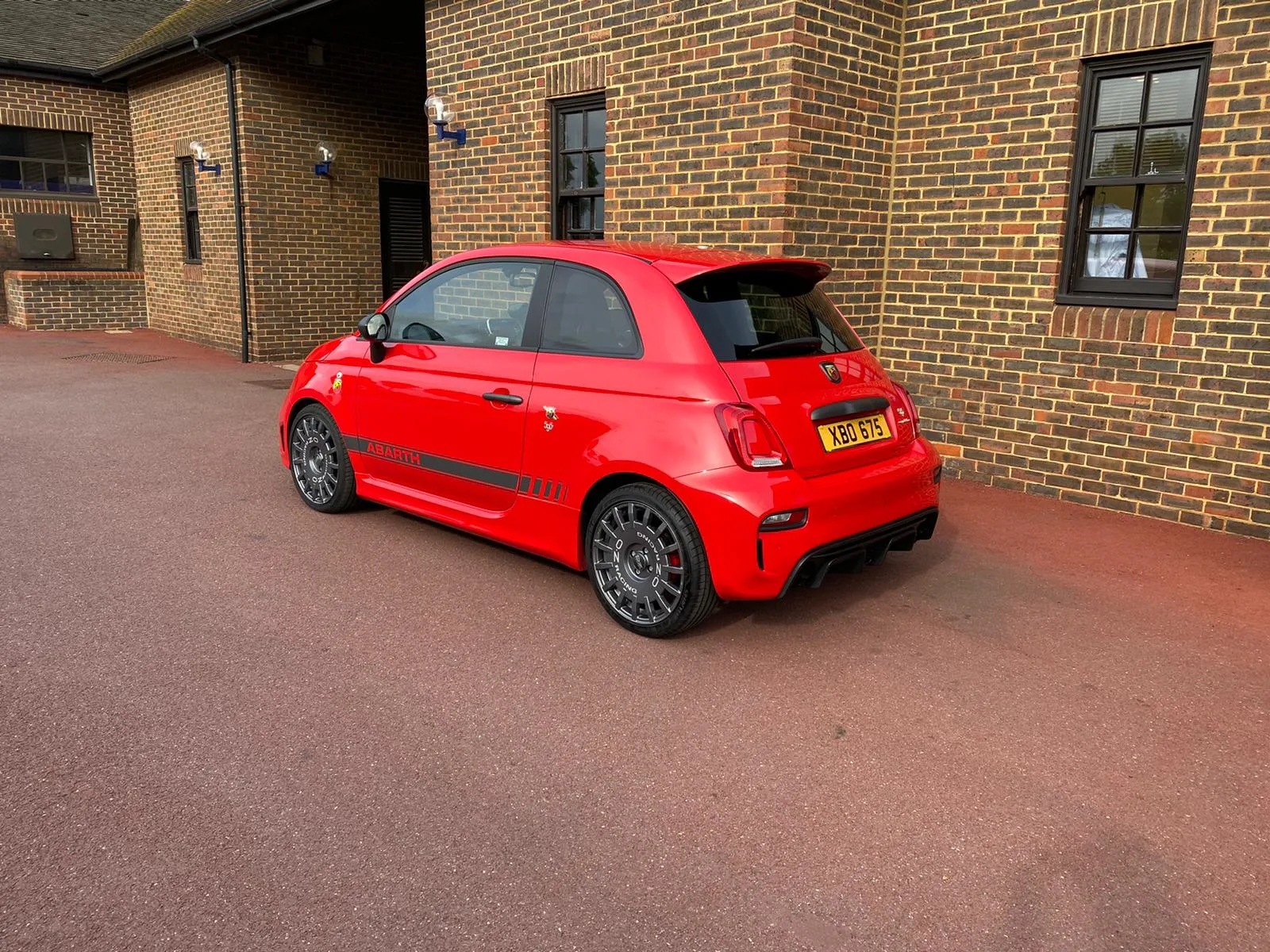 OZ Racing Rally Racing on Abarth 500 312 (2008-2014), photo 4