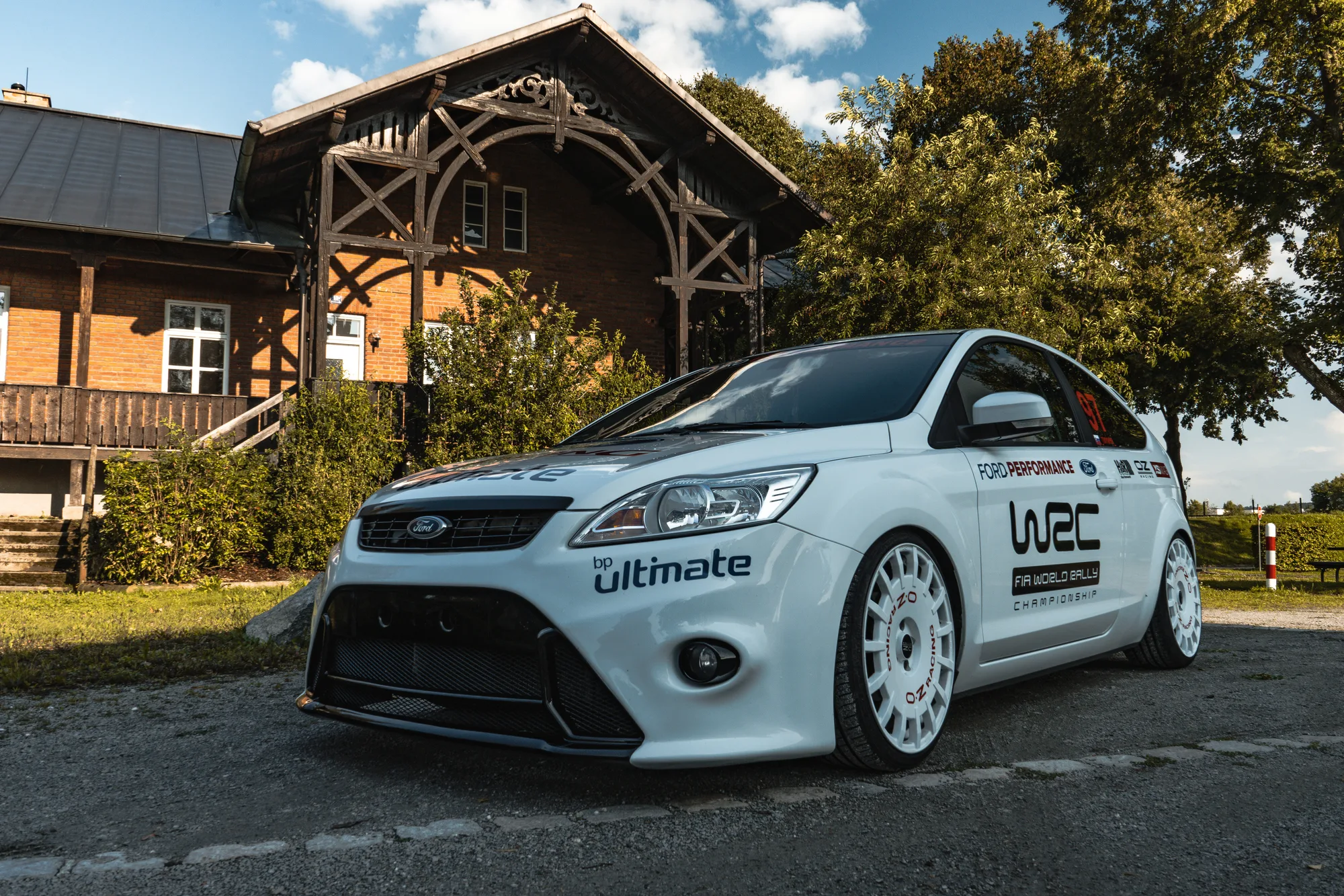 OZ Racing Rally Racing on Ford Focus Mk2.1, photo 12