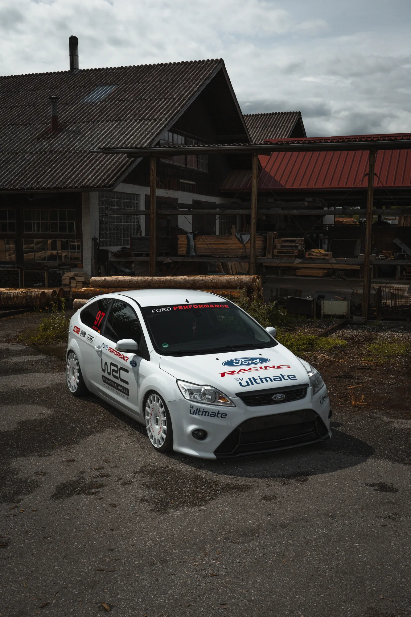 OZ Racing Rally Racing on Ford Focus Mk2.1, photo 8