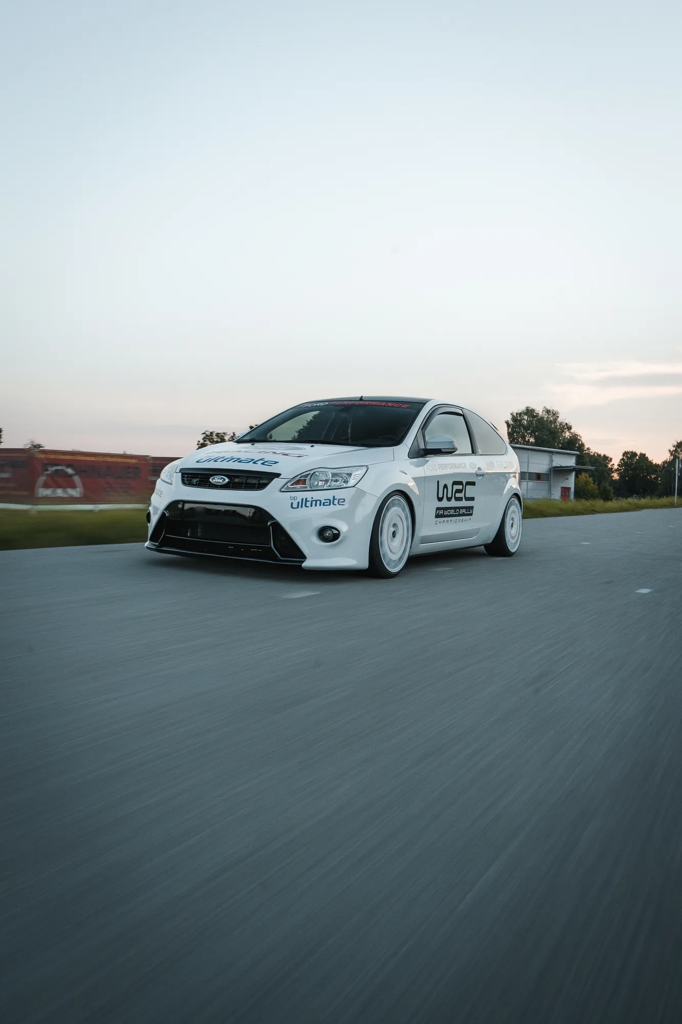 OZ Racing Rally Racing on Ford Focus Mk2.1