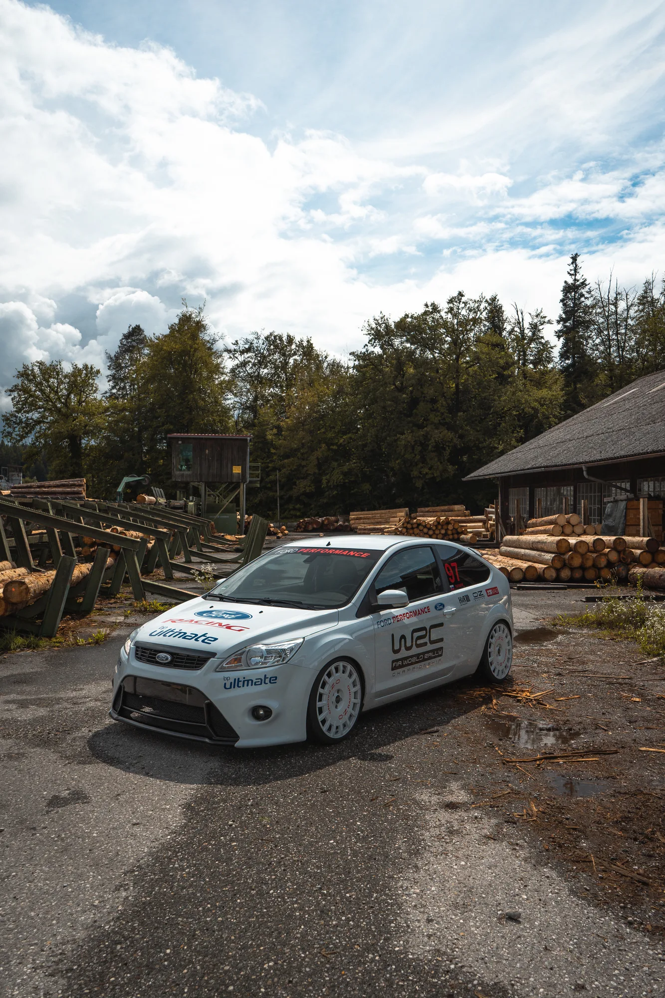 OZ Racing Rally Racing on Ford Focus Mk2.1, photo 2