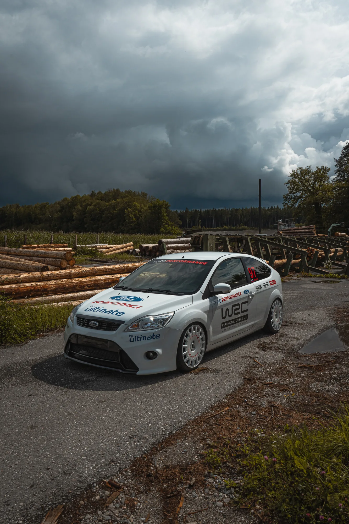 OZ Racing Rally Racing on Ford Focus Mk2.1, photo 4
