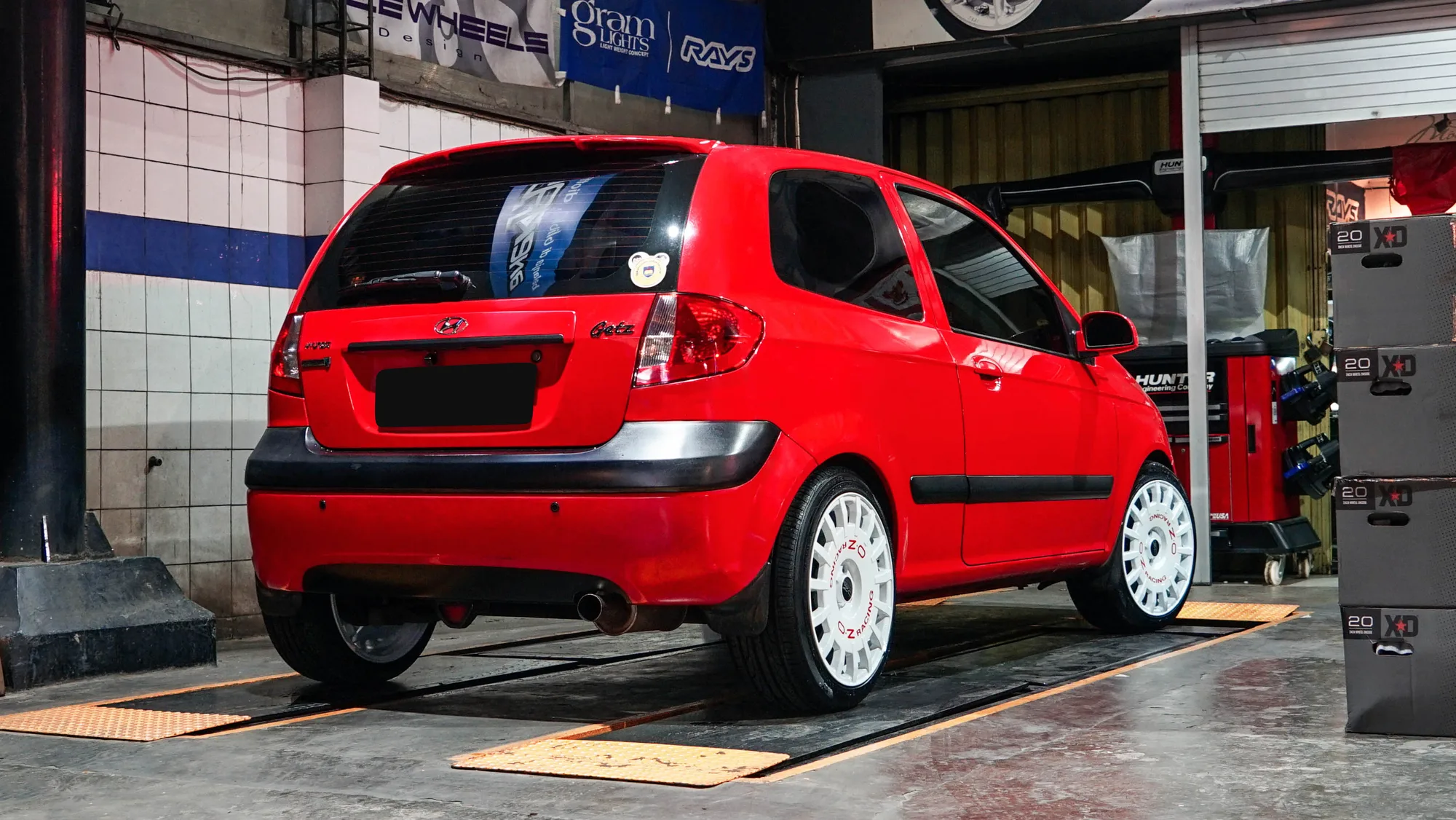 OZ Racing Rally Racing on Hyundai Getz TB.1, photo 8