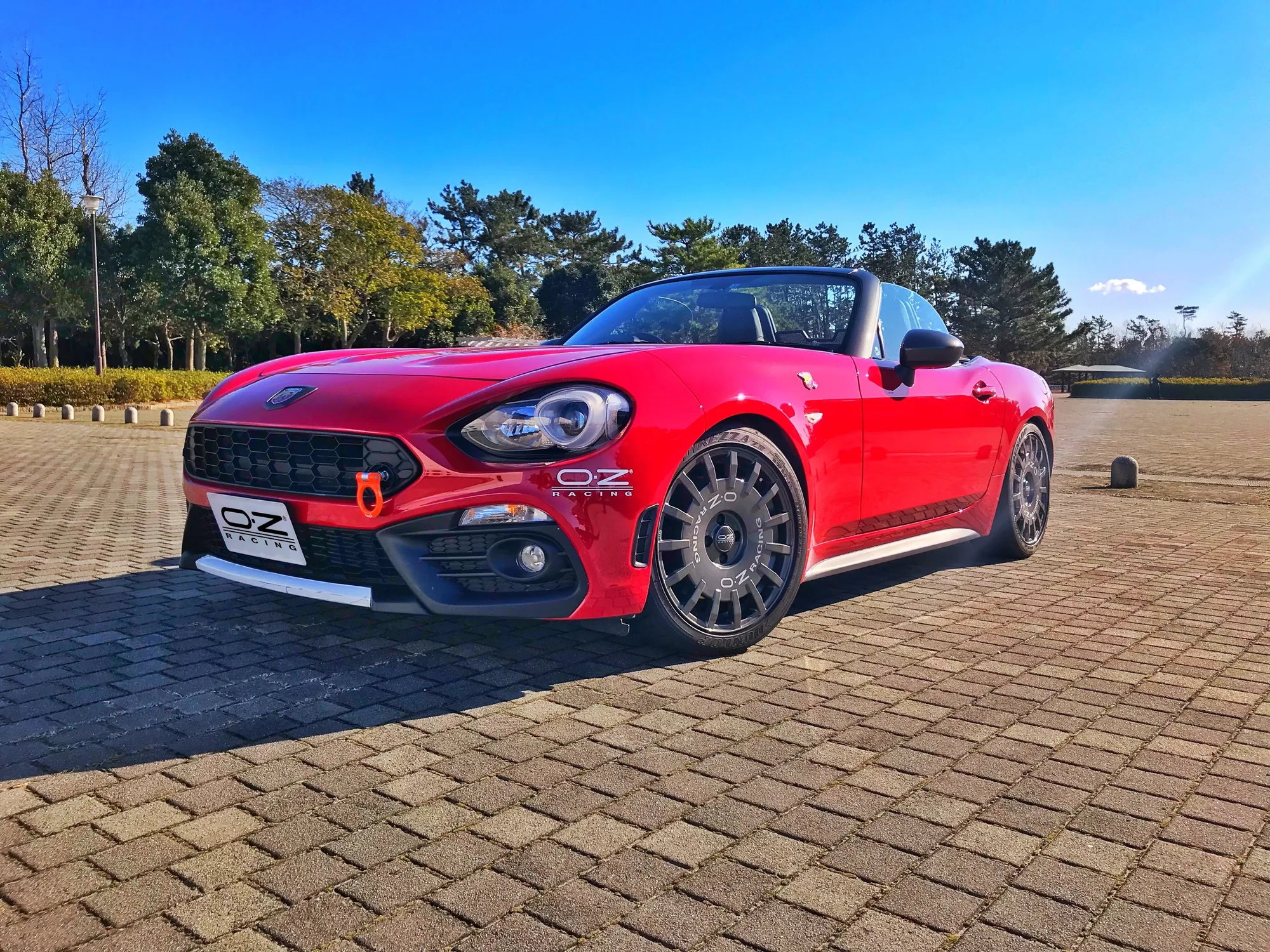 OZ Racing Rally Racing on Abarth 124 Spider 348 (2016-2019), photo 8