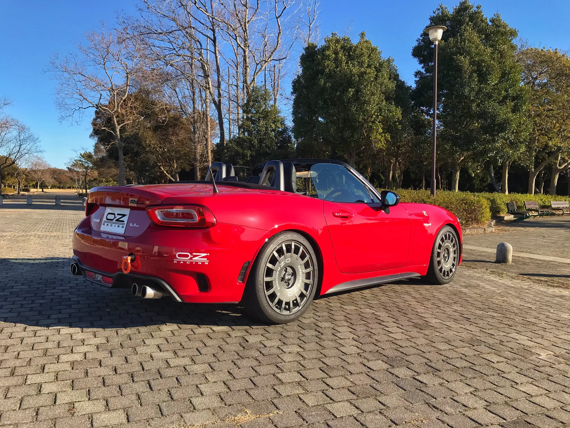 OZ Racing Rally Racing on Abarth 124 Spider 348 (2016-2019), photo 2