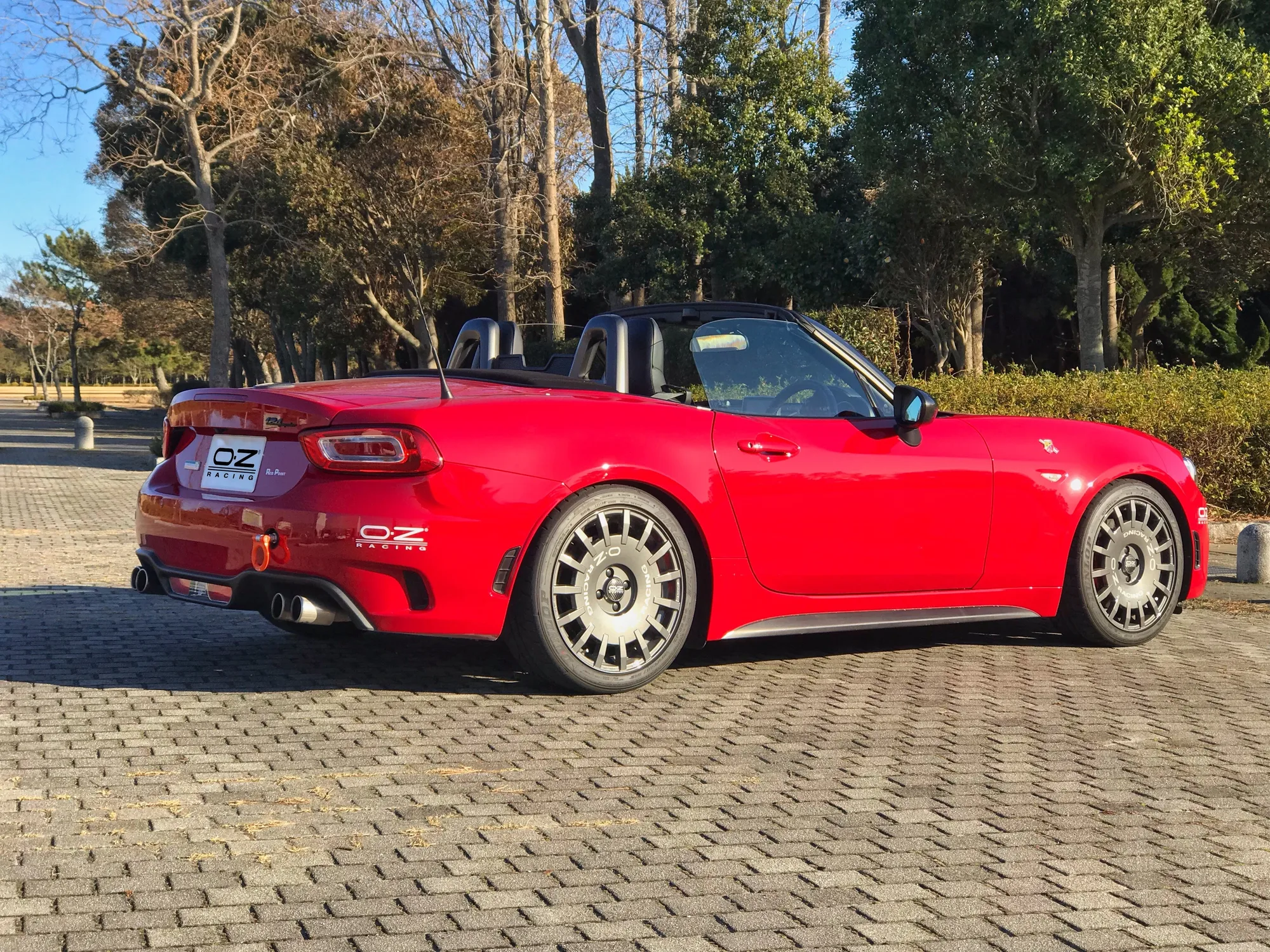 OZ Racing Rally Racing on Abarth 124 Spider 348 (2016-2019), photo 3