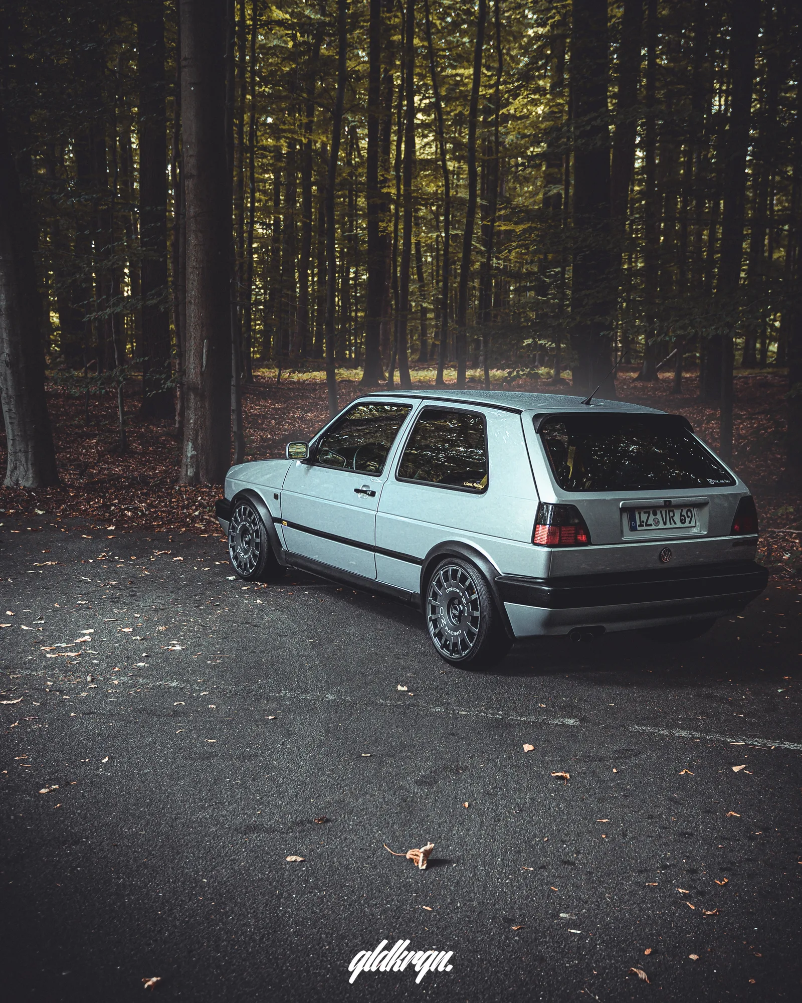OZ Racing Rally Racing on Volkswagen Golf Mk2 (Typ 19E).2, photo 2