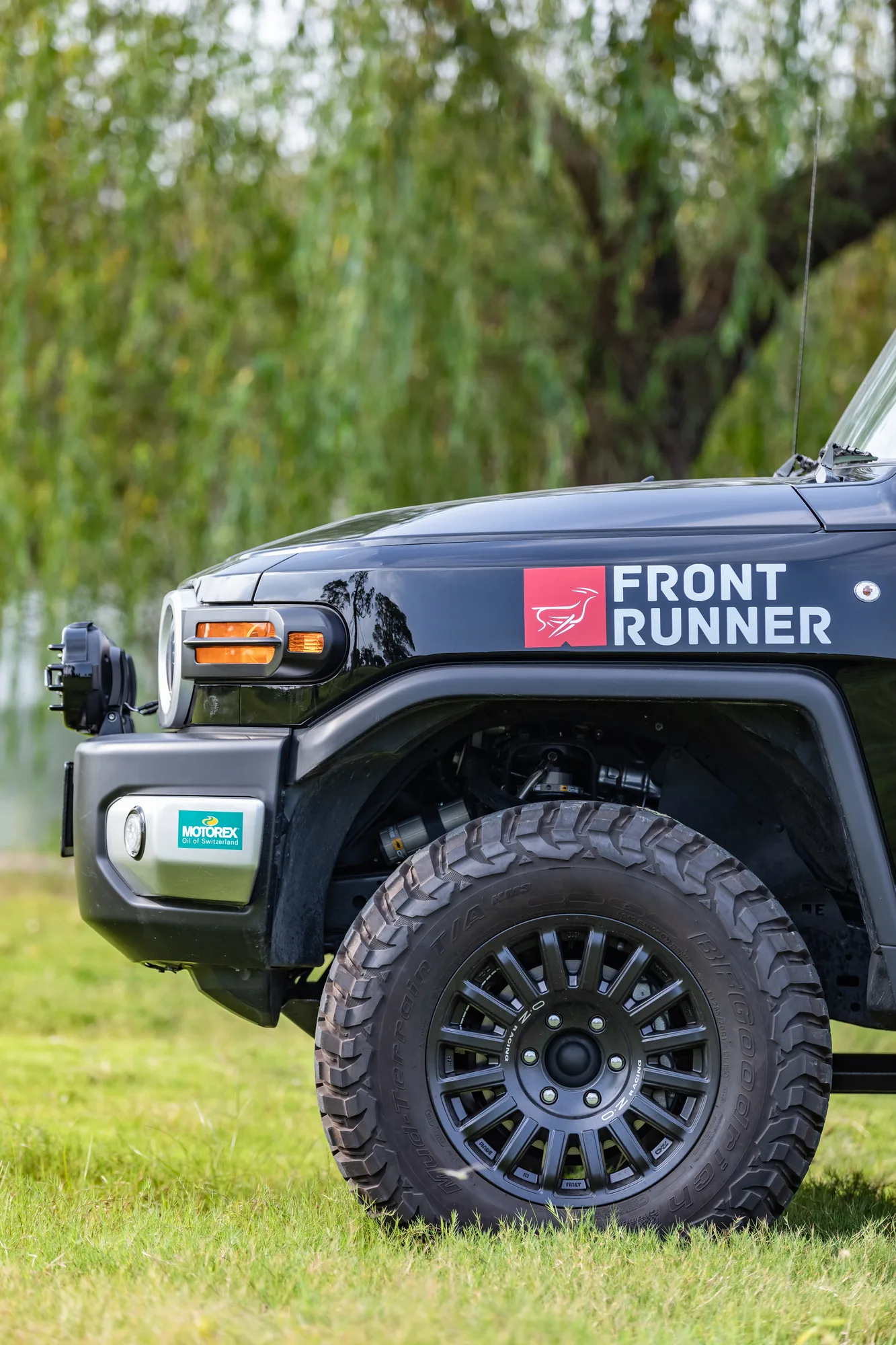 OZ Racing Rally Raid on Toyota FJ Cruiser GSJ15