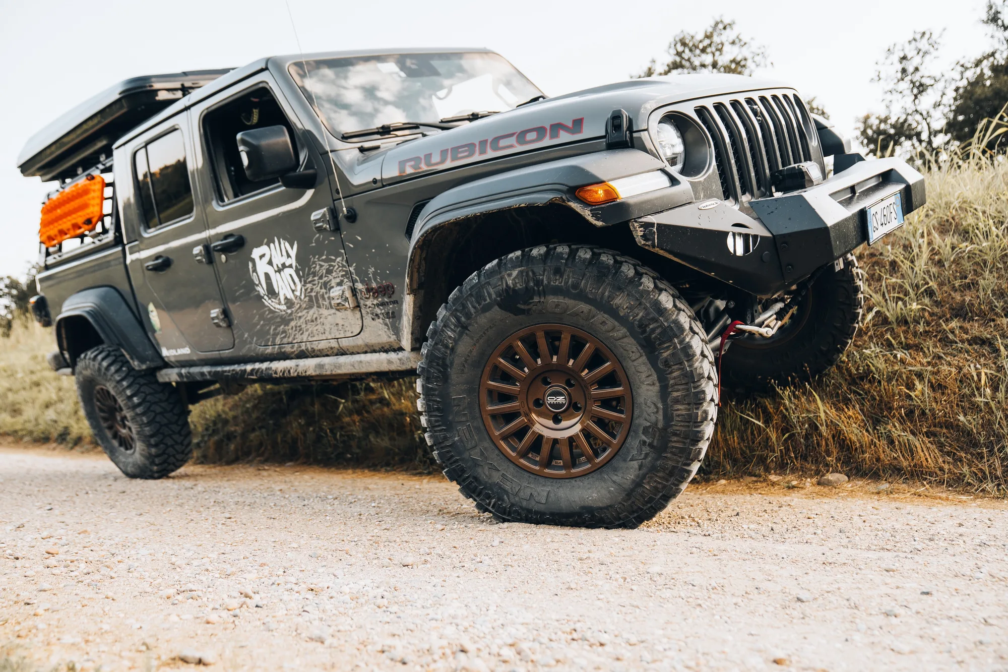 OZ Racing Rally Raid on Jeep Gladiator JT (2020-)
